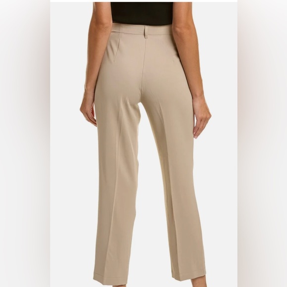 NWT Max Studio High Rise Straight Leg Pants in Sage Green Size XS - Picture 2 of 8